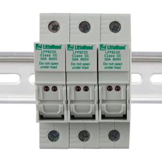 Littelfuse Class CC Indicating Power-Safe Fuse Holder, LFPSC Series